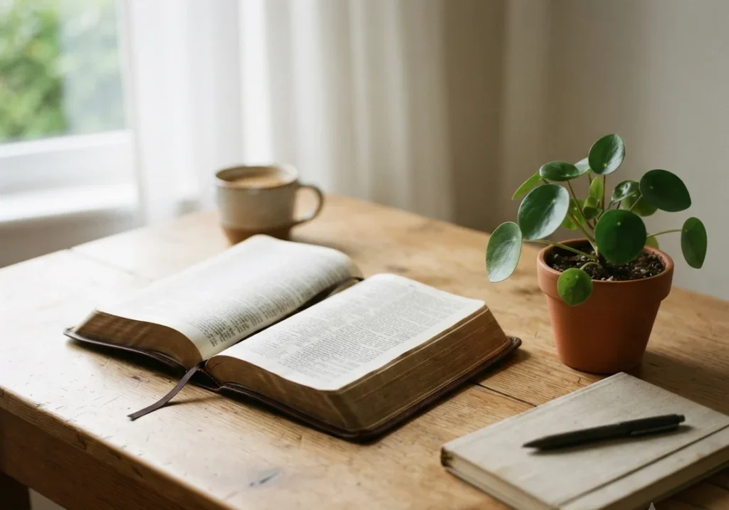 Open Bible representing verses for business growth and success
