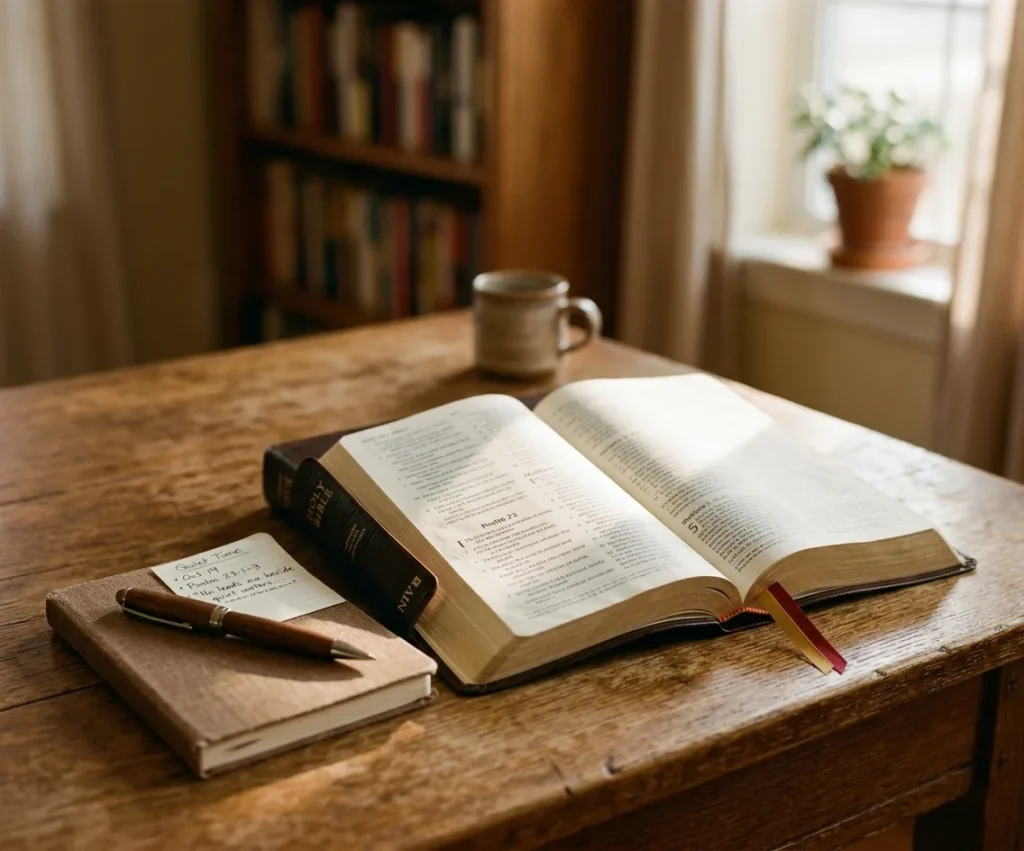  Open Bible for verses to pray over a future husband